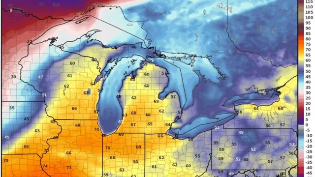 Unusual February Weather Great Lakes Bracing for Severe Thunderstorms This Week, Residents Wondering, 'Can it Get Any Weirder
