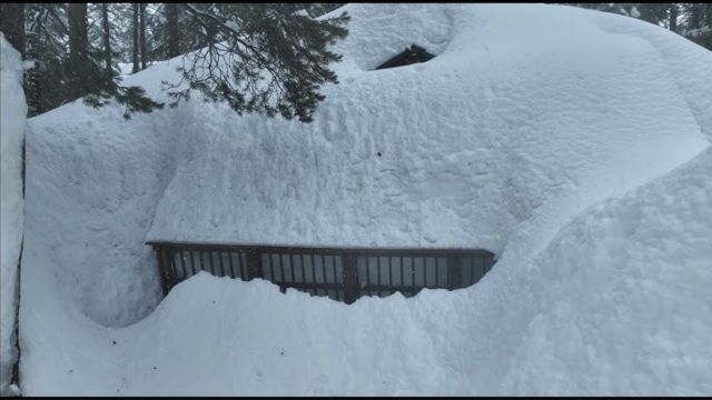 The Largest Snowfall In California History, Which Forced The State To Close